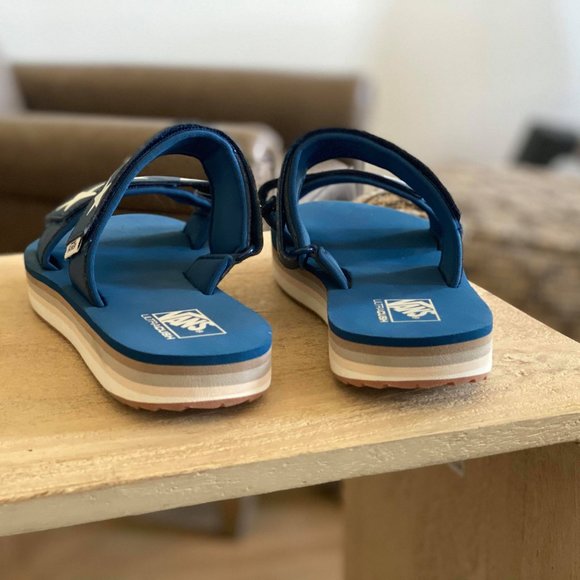 Vans Cayucas Star Platform Sandals Slides - Picture 9 of 11